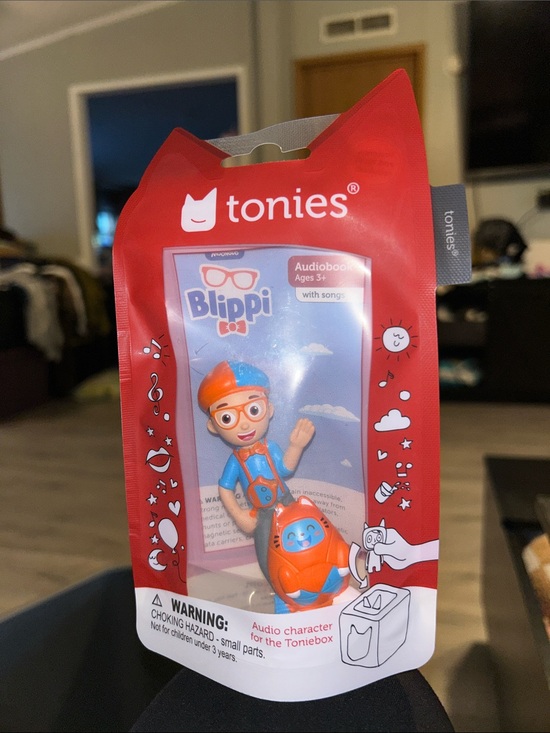 Tonies Other - Tonies Blippi Audio Figure – Orange and Blue Interactive Toy